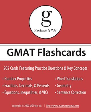 Download Manhattan GMAT Flashcards (Manhattan Prep GMAT Strategy Guides) - Manhattan GMAT | PDF