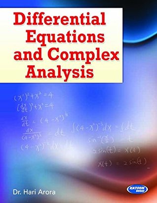 Download Differential Equations and Complex Analysis: 4th Edition - Hari Arora | ePub