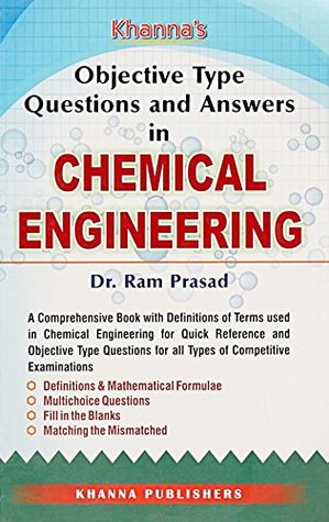 Full Download Objective Type Questions and Answers in Chemical Engineering - Prasad Ram file in ePub