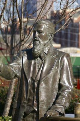 Read A Statue of John Pemberton in Atlanta, Georgia: Blank 150 Page Lined Journal for Your Thoughts, Ideas, and Inspiration -  | PDF