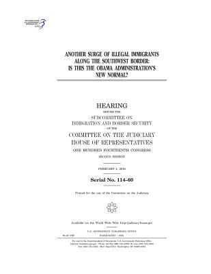 Download Another Surge of Illegal Immigrants Along the Southwest Border: IS THIS the OBAMA ADMINISTRATION'S NEW NORMAL? - House of Representatives (Us) file in ePub