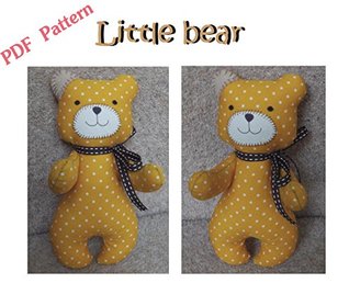 Download Pattern. Little bear with jointed arms, 6 inches - Saijai Chuencum | ePub