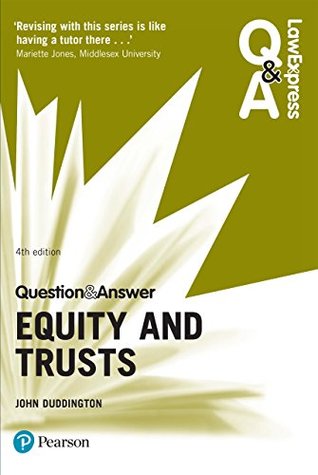 Read Law Express Question and Answer: Equity and Trusts - John Duddington file in ePub