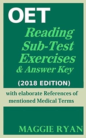 Download OET Reading Sub-test Exercises & Answer Key (2018 edition) - Maggie Ryan file in ePub