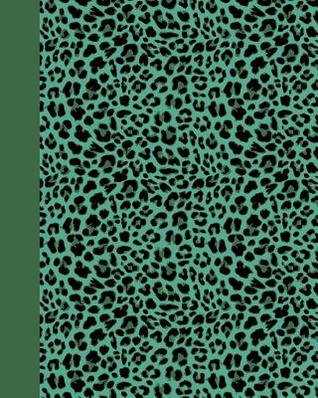 Full Download Sketch Journal: Animal Print (Green Leopard) 8x10 - Pages Are Lined on the Bottom Third with Blank Space on Top -  file in ePub