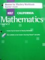 Read Holt Mathematics California: Review For Mastery Workbook Teachers Guide Course 2 - Rinehart and Winston Holt file in PDF