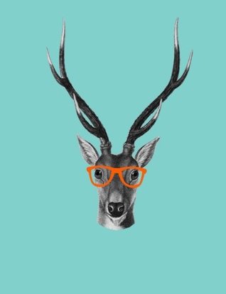 Download Journal: Nerdy Deer with Glasses - College Ruled Journal Notebook: 100 Sheets/200 Pages - 9 3/4 x 7 1/2 Glossy Soft Cover -  | PDF