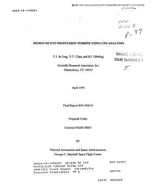 Read Design of Eto Propulsion Turbine Using Cfd Analyses - National Aeronautics and Space Administration | PDF