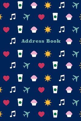 Read Address Book: Colored Icons, 6x9, 130 Pages, Professionally Designed -  file in ePub