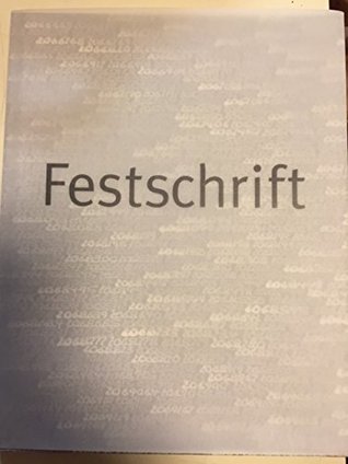 Read Festschrift. Selections from a collection. Steven Holmes, editor. - Mickey Cartin; Steven Holmes file in PDF