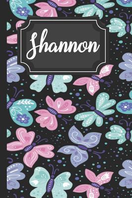 Download Shannon: Personalized Girls Name Beautiful Butterflies Journal Pretty Lined Notebook for Women -  | ePub