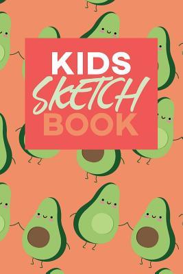 Download Kids Sketch Book: Kawaii Cute Avocado Vegan Food Pattern - Frasier Cheng-Binns | PDF