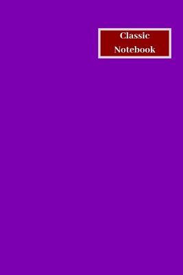 Read Online Classic Notebook: 96 Pages, 6 X 9 Inches, Daily Paperback Notebook - Veneza Studio | PDF
