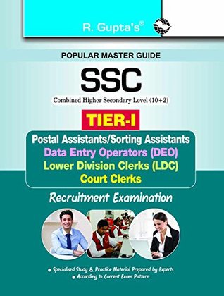 Read Online SSC (10 2): Postal/Sorting Asstt., Data Entry Operator, LDC & Court Clerks (TIER-I) Exam Guide - RPH Editorial Board | ePub