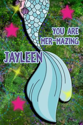 Read Online You Are Mer-Mazing Jayleen: Wide Ruled Composition Book Diary Lined Journal Green with Mermaid Tail - Lacy Shwimmer | PDF