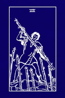 Download VII: Seven of Wands Tarot Card Journal, 6 X 9 Inch Matte Softcover Paperback Notebook with 120 Blank Lined Pages - Alecha Tarot Journals | ePub