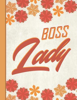 Read Best Mom Ever: Boss Lady Inspirational Gifts for Woman Dotted Bullet Notebook Journal Dot Grid Planner Organizer 8.5x11 Cute Autumn Orange Pattern - Flowerpower file in PDF