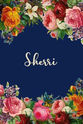 Read Online Sherri: Personalized Name Floral Design Matte Soft Cover Notebook Journal to Write In. 120 Blank Lined Pages -  file in ePub