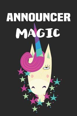 Read Announcer Magic: Blank Lined Unicorn Notebook Journal - Unikq Publishing | ePub