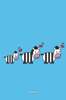 Full Download Notebook: Zebra Notebook lined 100 pages lined, white paper, 6x9inches, matte softcover, (great as notebook, recipe book, songbook, diary, ) - Smart Book file in ePub