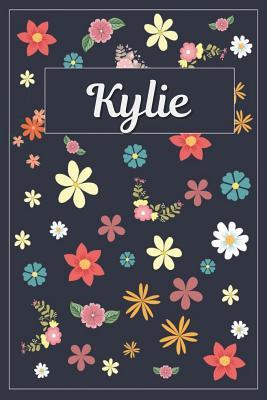 Full Download Kylie: Lined Writing Notebook with Personalized Name 120 Pages 6x9 Flowers -  file in PDF
