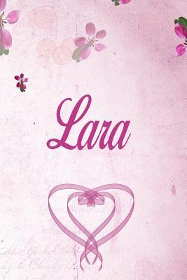 Download Lara: Personalized Name Notebook/Journal Gift For Women & Girls 100 Pages (Pink Floral Design) for School, Writing Poetry, Diary to Write in, Gratitude Writing, Daily Journal or a Dream Journal. - Personalized Name Publishers | ePub