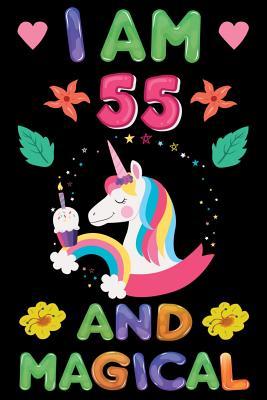 Read Online I am 55 And Magical: Happy Magical 55th Birthday Notebook & Sketchbook Journal for 55-Year-Old Girls and Boys, 100 Pages, 6x9 Unique B-day Diary for 55 years birthday gift -  file in PDF