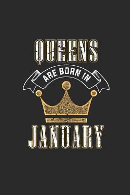 Download Queens Are Born In January: Dotted Bullet Notebook (6 x 9 - 120 pages) Birthday Months Themed Notebook for Daily Journal, Diary, and Gift - Queens Publishing | PDF