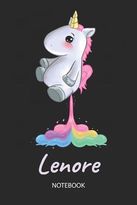 Read Lenore - Notebook: Blank Ruled Personalized & Customized Name Rainbow Farting Unicorn School Notebook Journal for Girls & Women. Funny Unicorn Desk Accessories for Kindergarten, Primary, Back To School Supplies, Birthday & Christmas Gift for Women. -  | ePub
