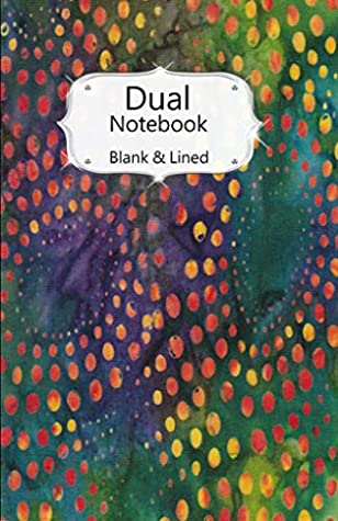 Read Online Dual Notebook: Blank & Lined Pages Alternating Page Journal College Ruled Lined Paper Blank Unlined #7 Purple Green Red Polka Dots - Avenue J Dual | ePub