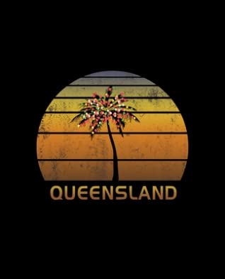 Full Download Queensland: Christmas Notebook With Retro Australian Sunset Holiday Palm Tree Design. Vintage Soft Cover Travel Journal Diary With Lined Wide Ruled Paper. -  | PDF