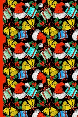 Read Online Christmas Jingle Bell Santa Claus: 6x9 120 Graph Pages 5x5, Perfect Bound Daily Graph Grid notebook to Draw, Write, Journal, take notes, make lists, College Mate Cover - Rafael Sante file in ePub